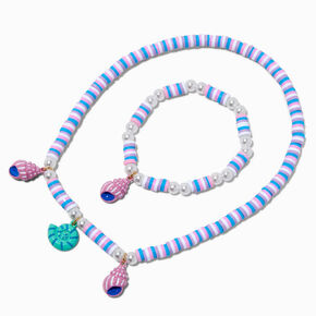Claire&#39;s Club Seashell Beaded Jewelry Set - 2 Pack,