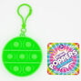 Neon Push Poppers Fidget Toy Keyring &ndash; Styles May Vary,