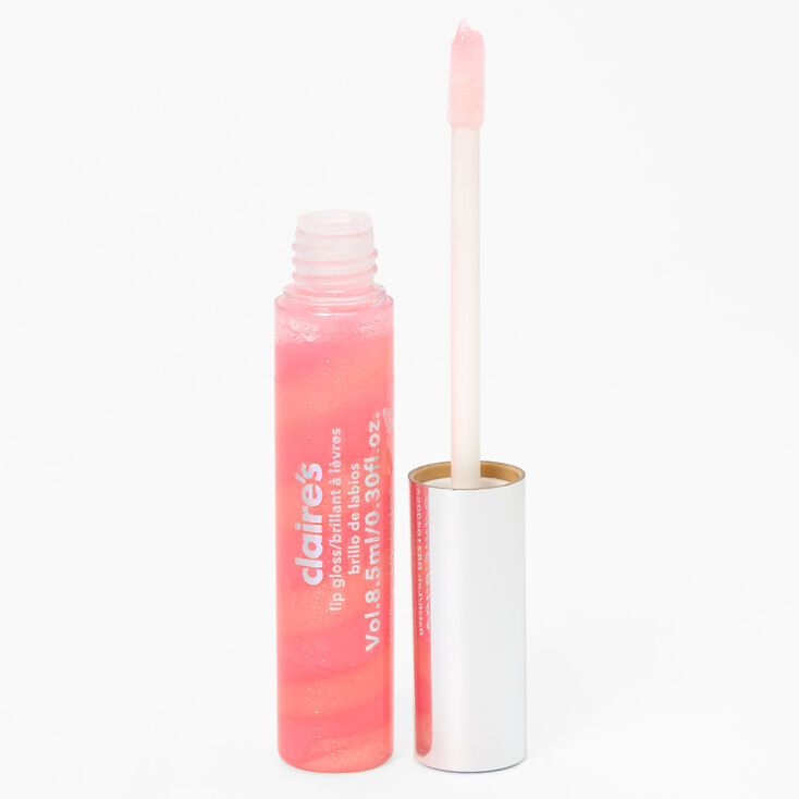 Pink Swirl Lip Gloss Tube,