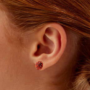 Studded Basketball Stud Earrings,