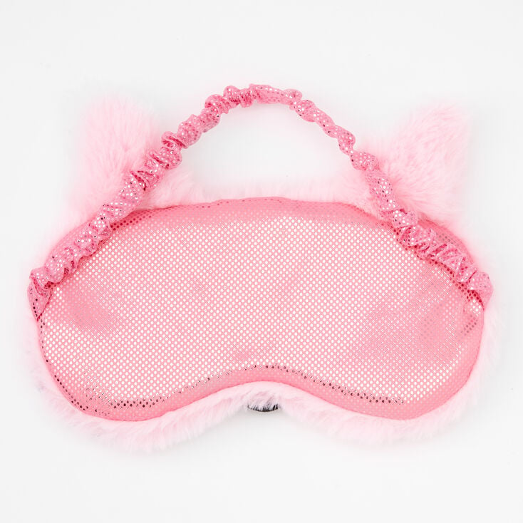 Pastel Fox Sleeping Mask - Pink,