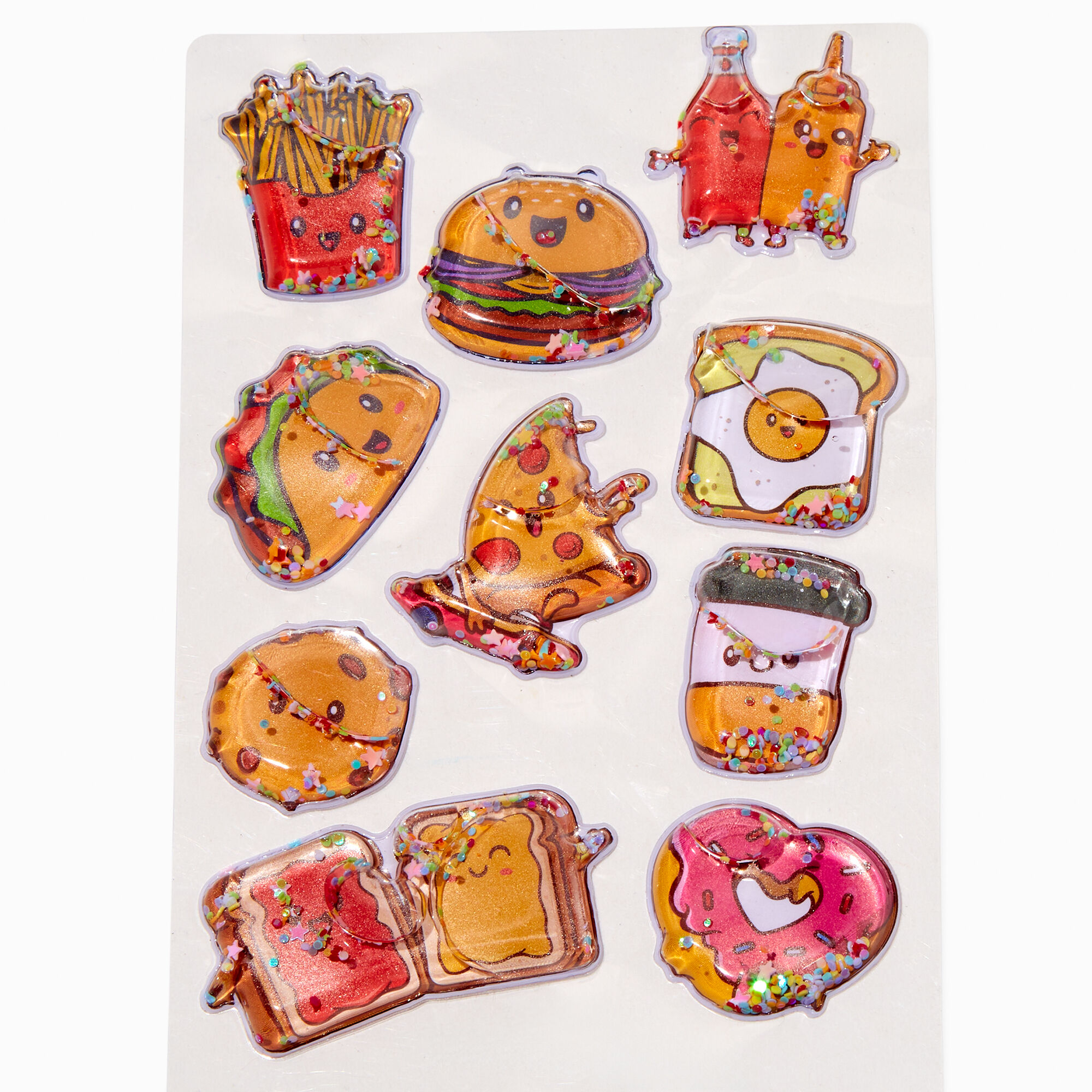 Grafix® Foodie Shaker Stickers - 10 Pack,