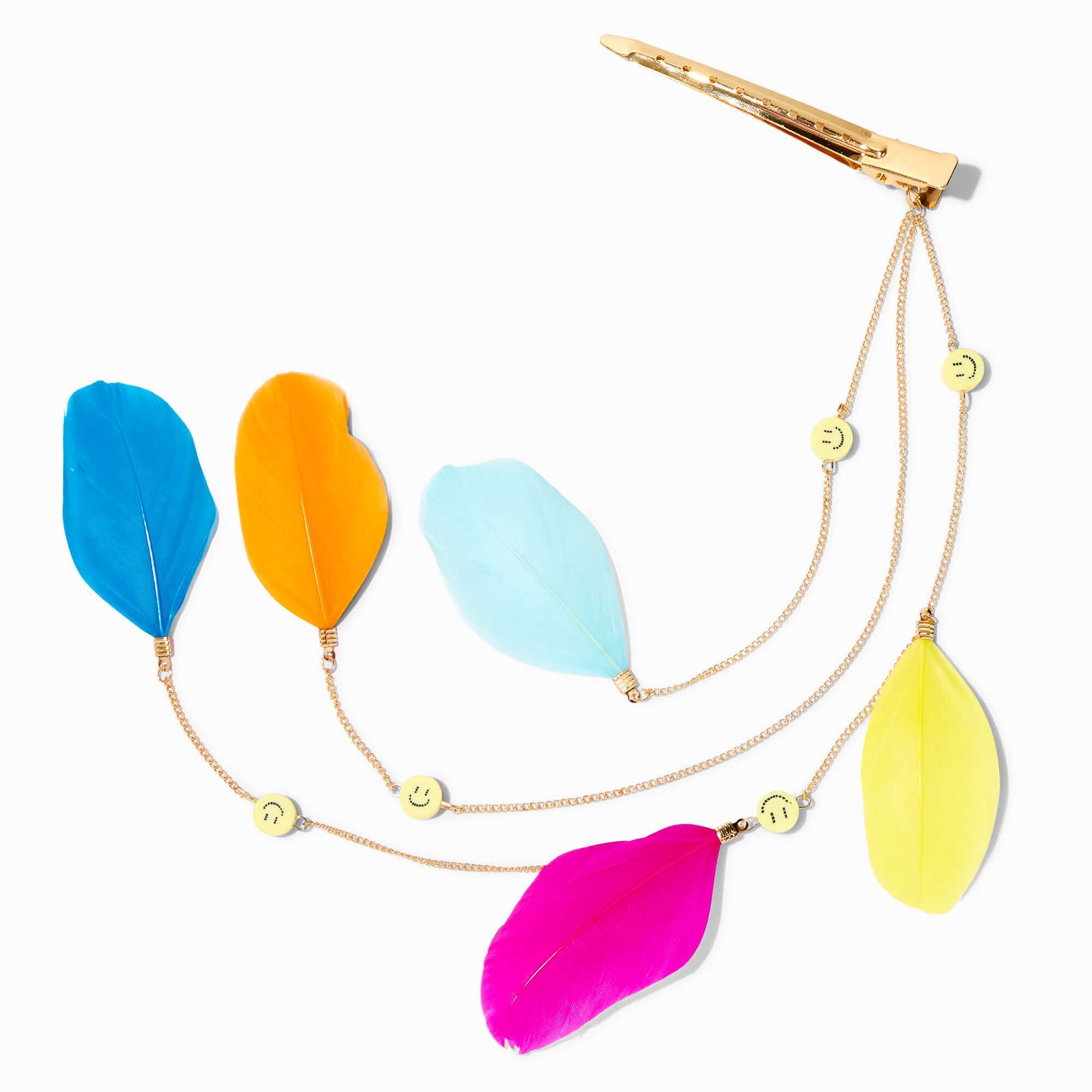 Hair beads and feathers discount