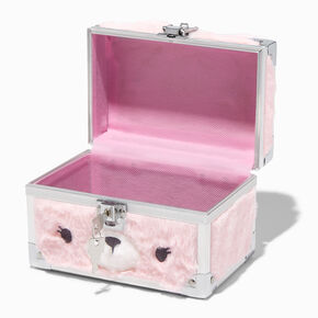 Claire&#39;s Club Pink Bear Lock Box,