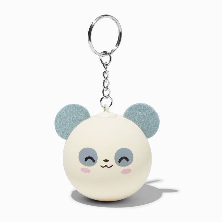 Panda Bear Stress Ball Keychain,