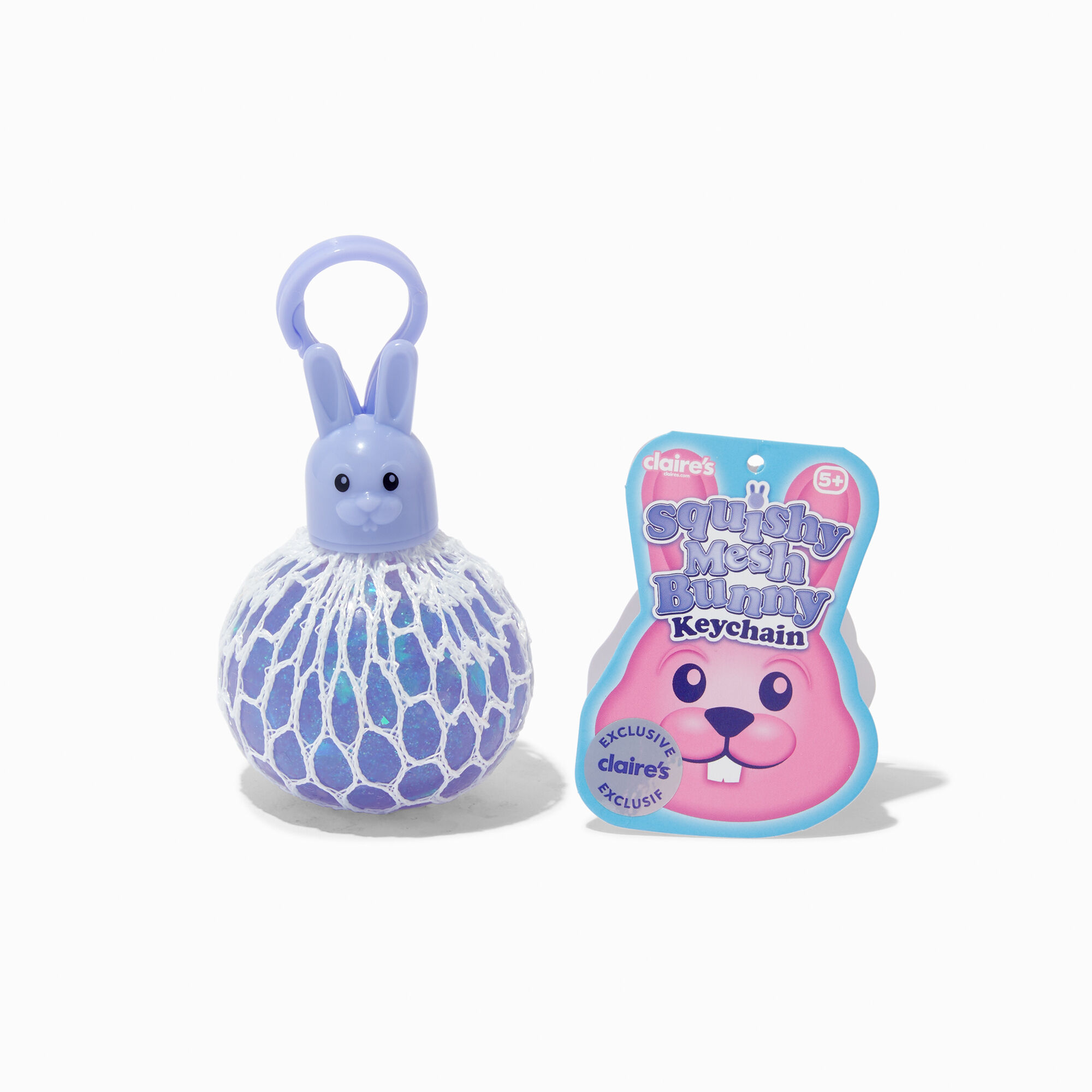 Claire's Exclusive Bunny Mesh Ball Fidget Toy - Styles Vary,