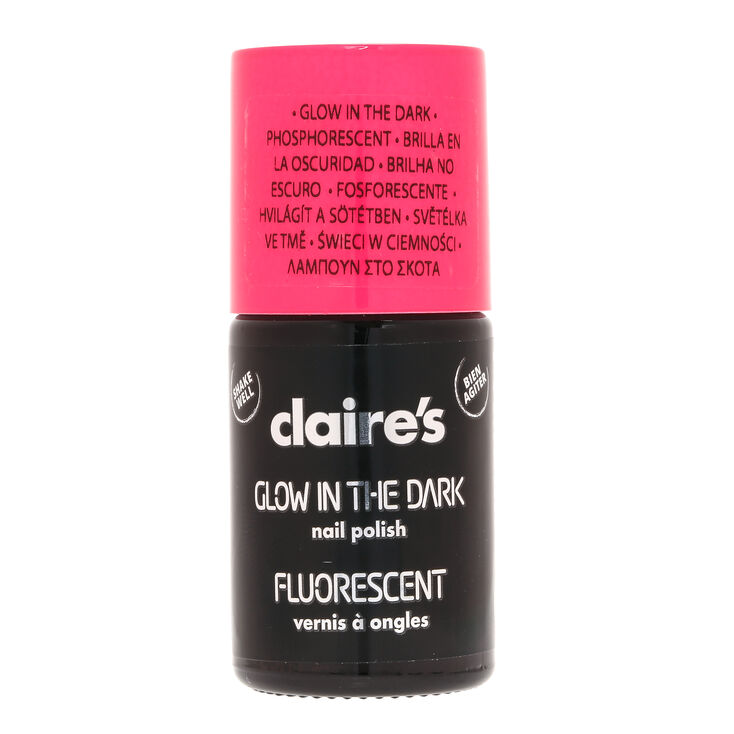 Pink Glow In The Dark Nail Polish,