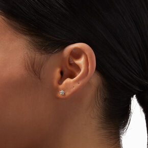 Clous d&#39;oreilles marguerites en titane couleur dor&eacute;e  - Collection C Luxe,