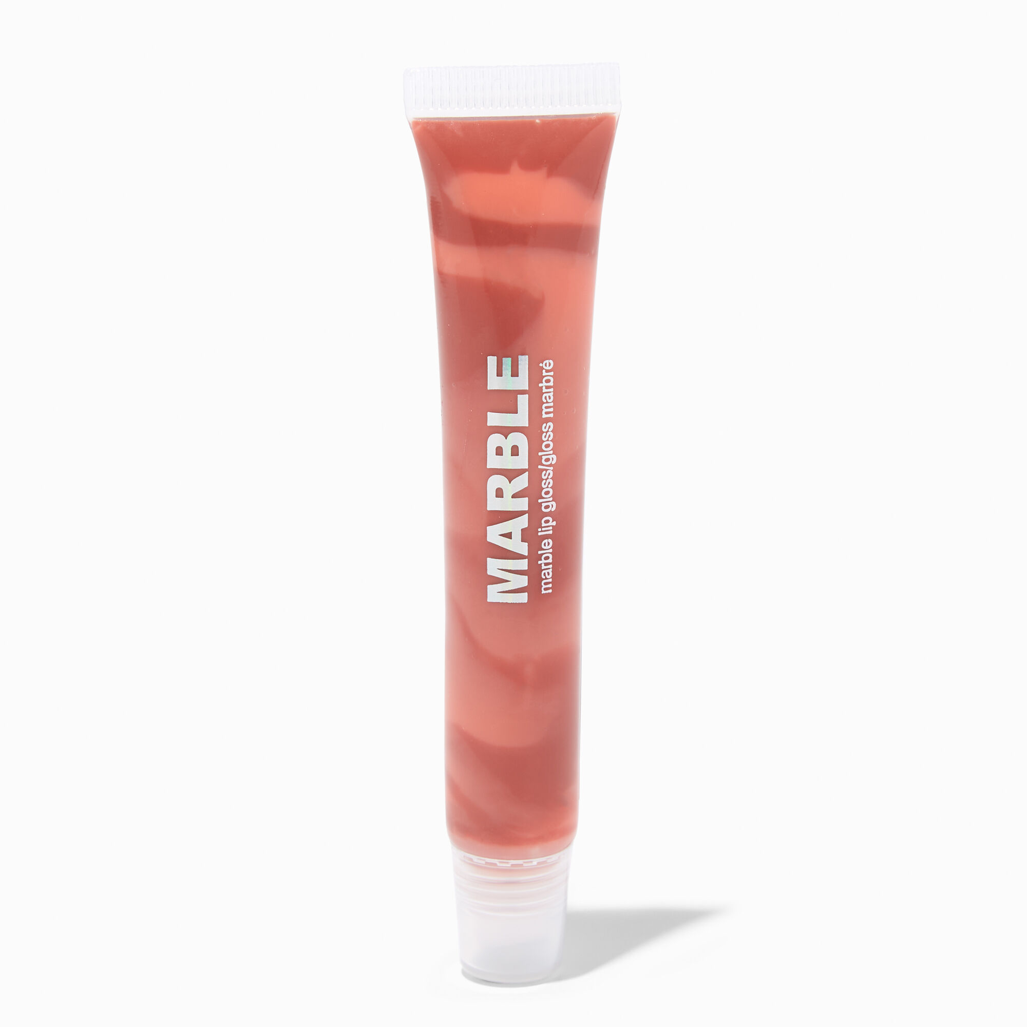 Marble Nude Glossy Lip Gloss Tube,