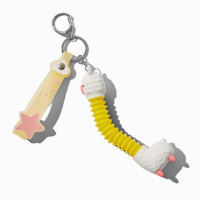 Stretchy Llama Wristlet Keychain,