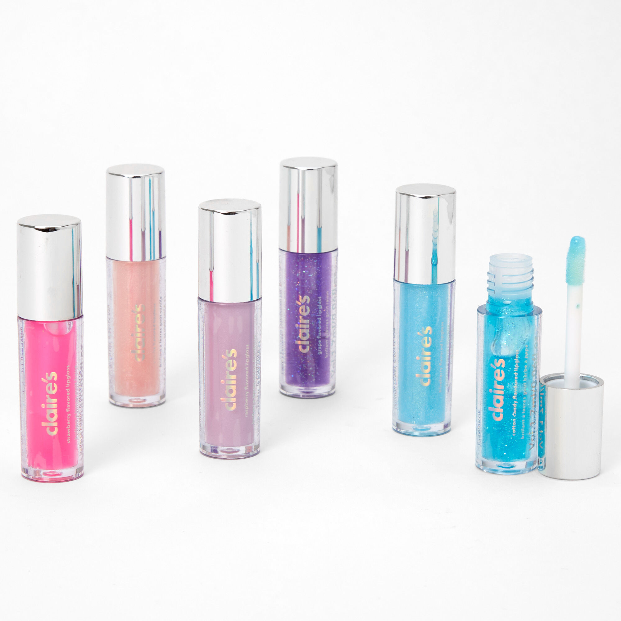 Pink Cat Lip Gloss Set - 6 Pack,
