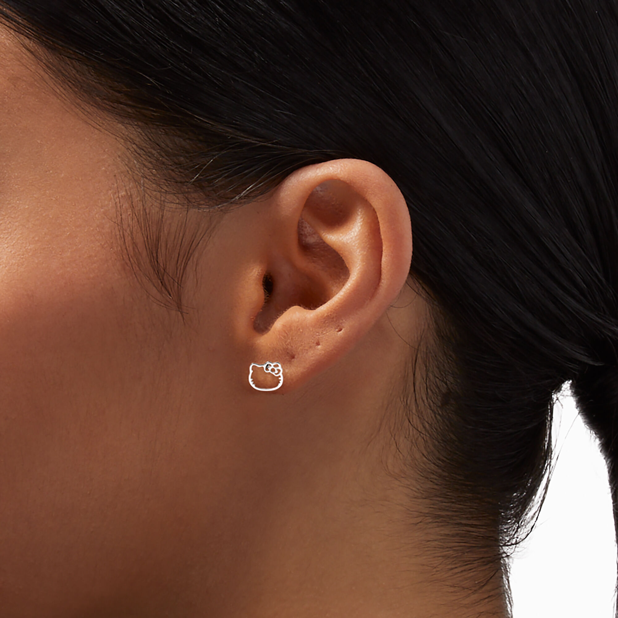 Hello kitty earrings on sale claire's