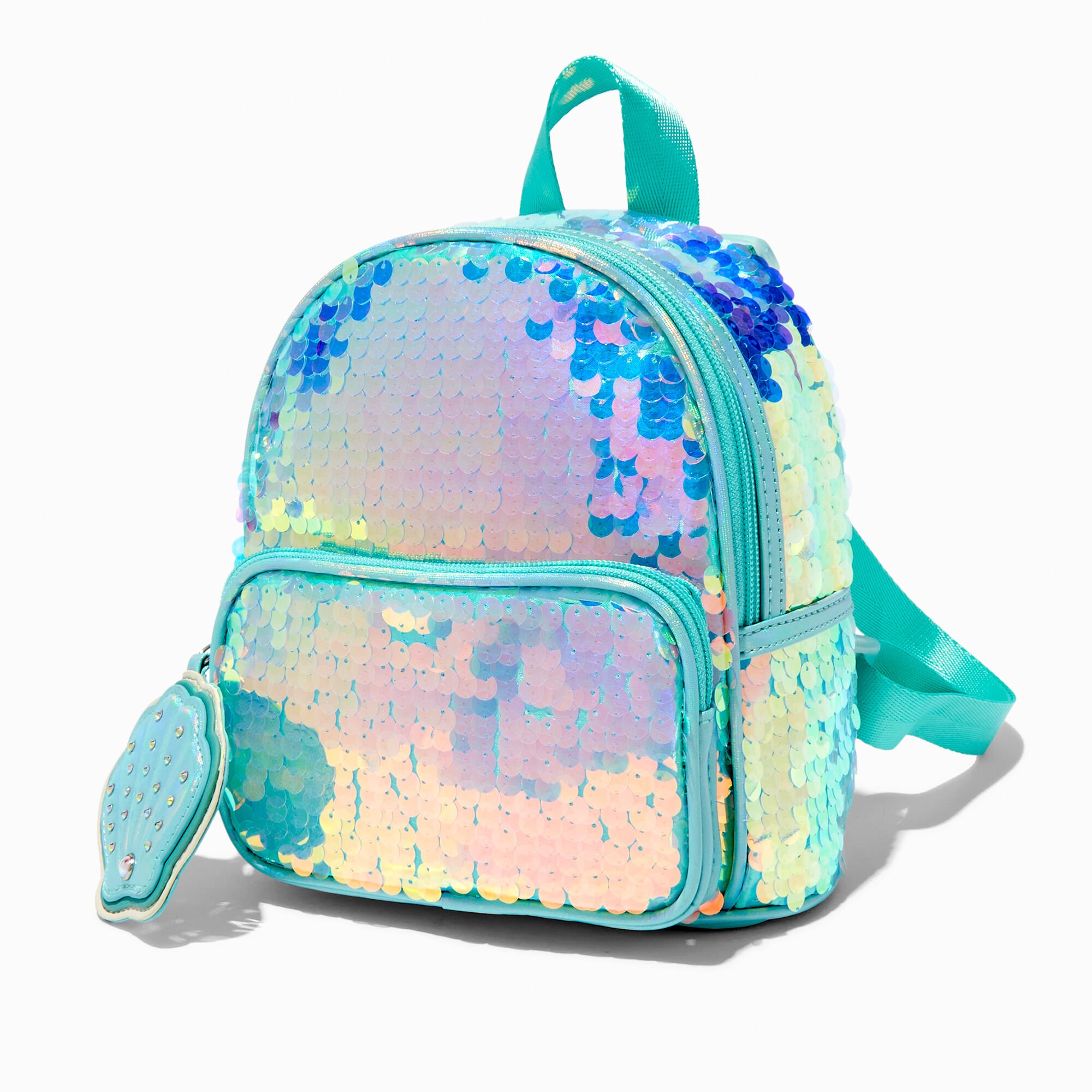 View Claires Club Mermaid Sequin Backpack information