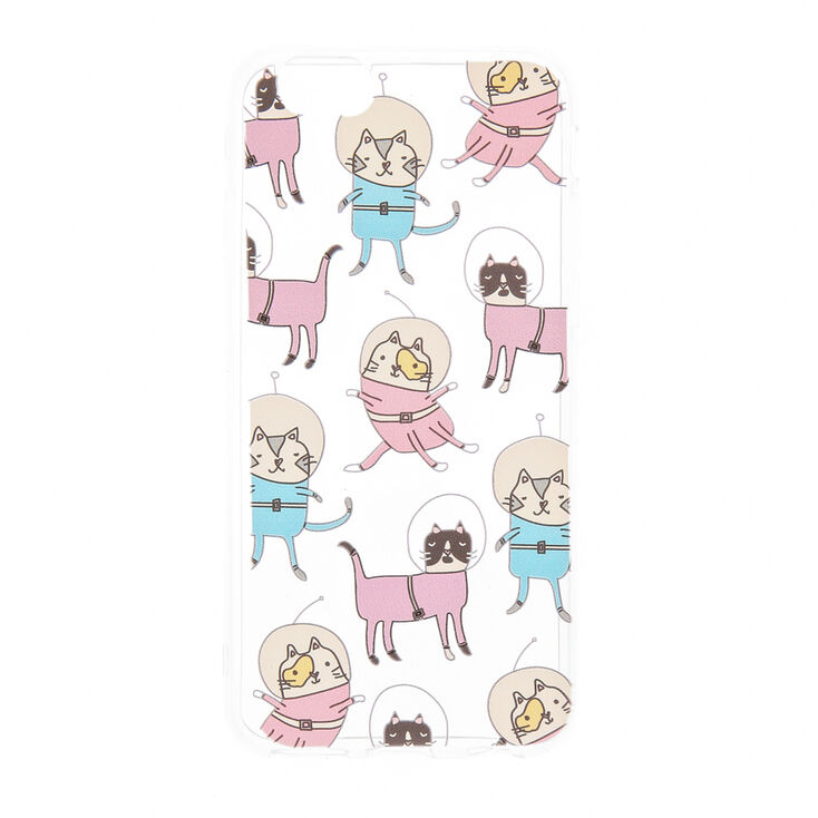 Space Cats Clear Phone Case Claire S Us