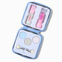 Claire&#39;s Club Snow Leopard Mini Makeup Tin,