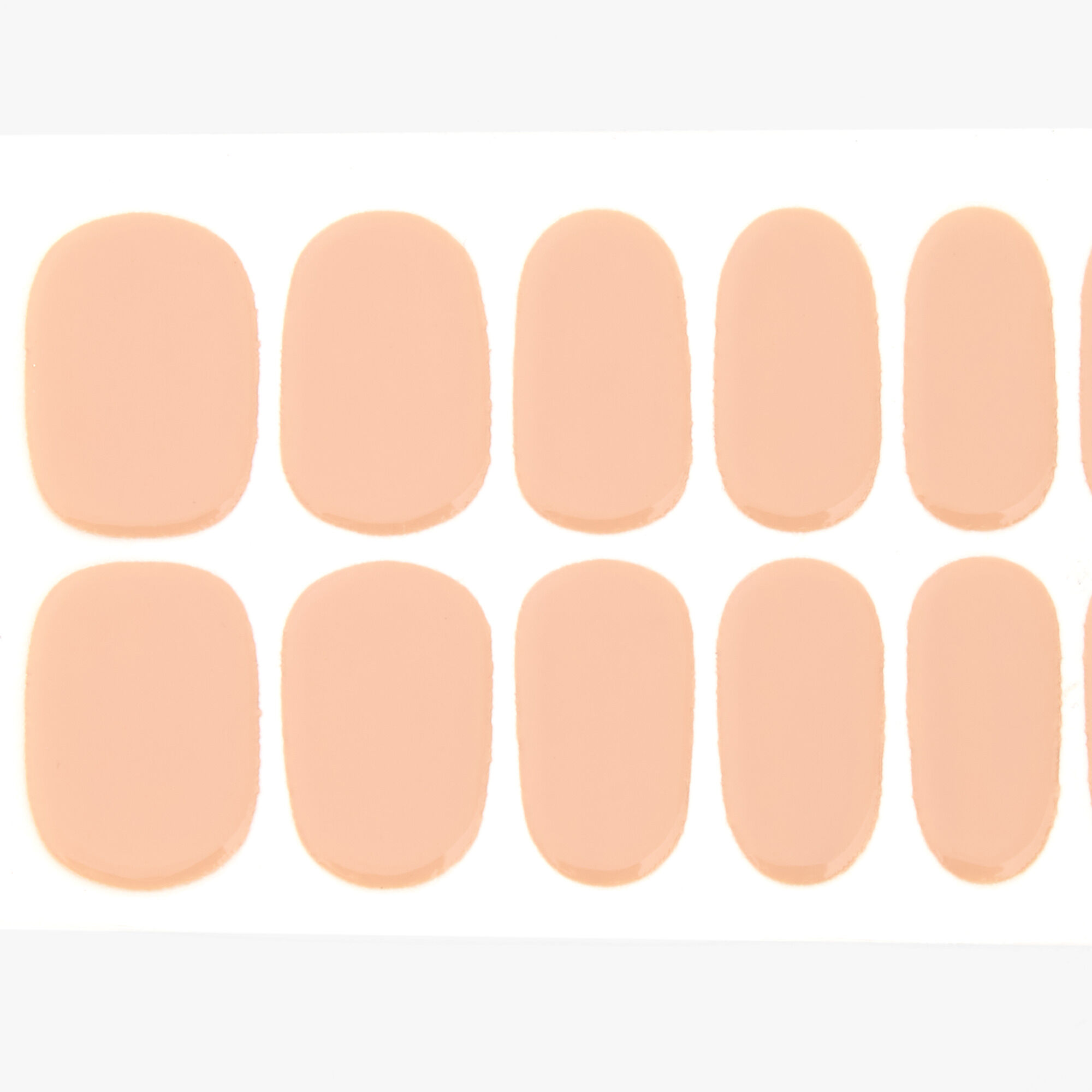 Nude Vegan Nail Wraps Set - 24 Pack,