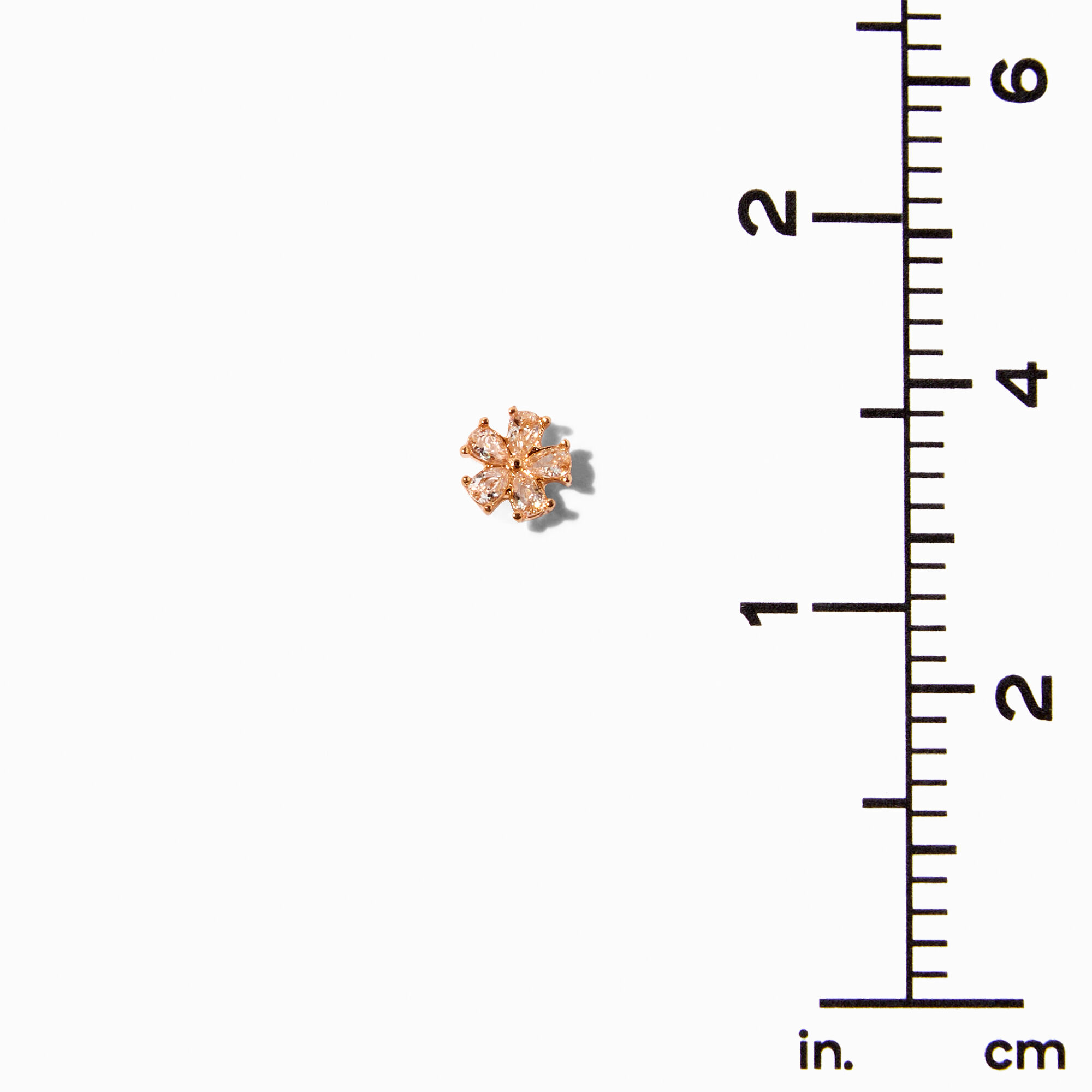 Gold Mixed Ear Cuff & Daisy Stud Earrings Set - 4 Pack,
