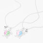 Best Friends Yin Yang Turtle Pendant Necklaces - 2 Pack,