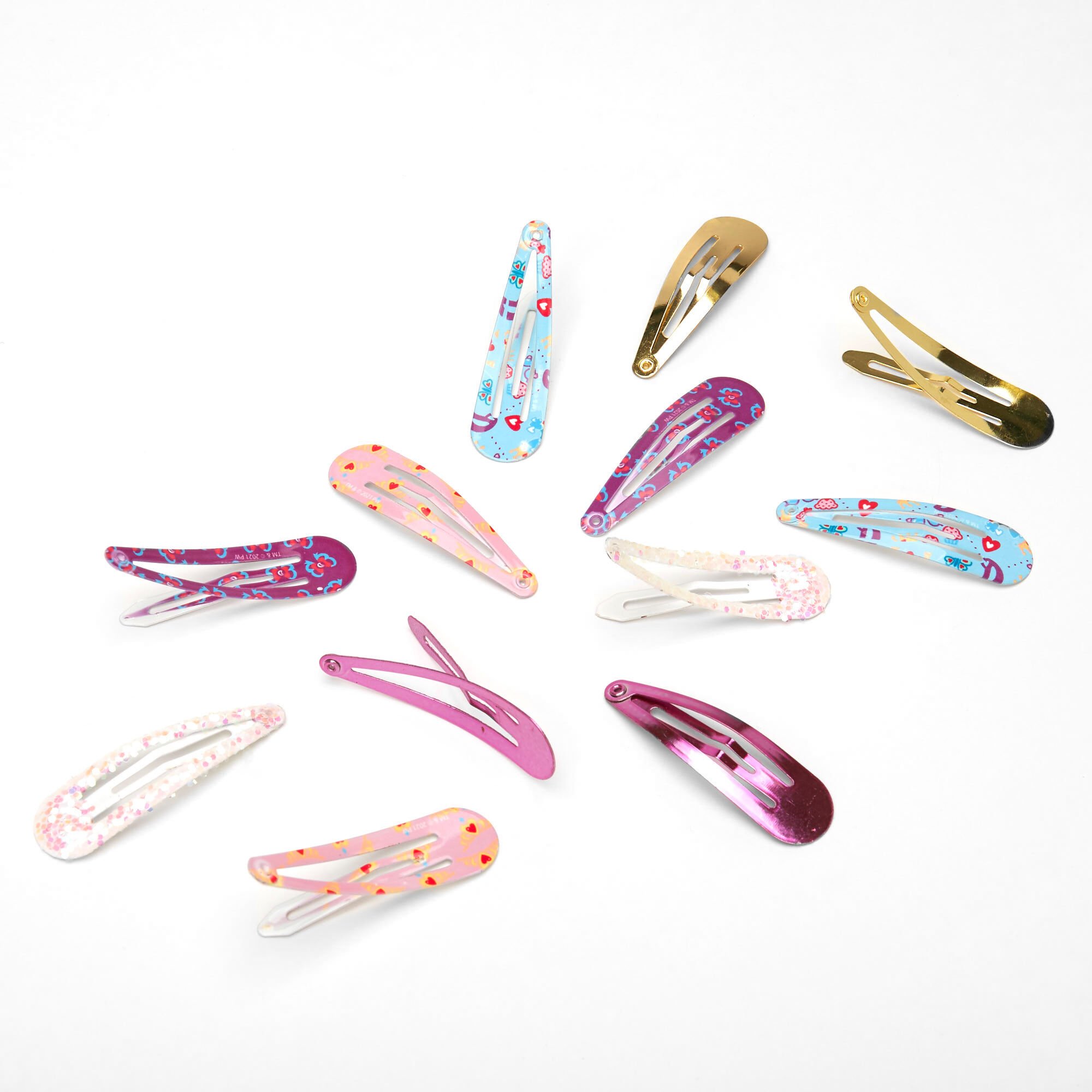 Love, Diana™ Snap Hair Clips - 12 Pack,