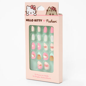 Hello Kitty&reg; x Pusheen&trade; Press-on Nail Set &ndash; 18 Pack,