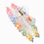 Large Clear Pastel Daisy Hair Claw,