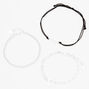 Silver Zodiac Bracelet Set - 3 Pack, Virgo,