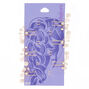 Rose Gold Pearl Hair Pins - 6 Pack,