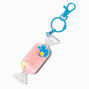 Penguin Candy Water-Filled Glitter Keyring,