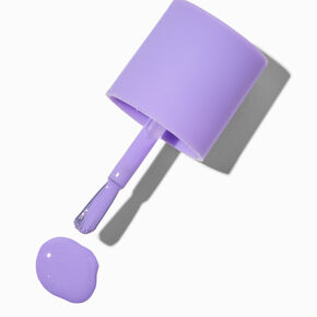 Matte Effect Vegan Nail Polish - Purple,