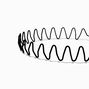 Black Zig Zag Headband,