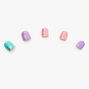 Faux ongles perles d&#39;imitation papillon Claire&#39;s&nbsp;Club - Arc-en-ciel, lot de 10,