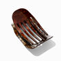 Brown Pearlized Marble Yoga Hair Claw,