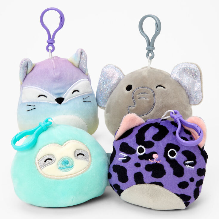 Squishmallows&trade; 3.5&quot; Wildlife Keyring Soft Toy - Styles May Vary,