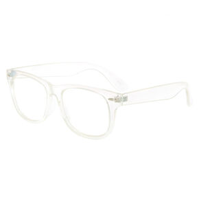 Holographic Retro Clear Lens Frames,