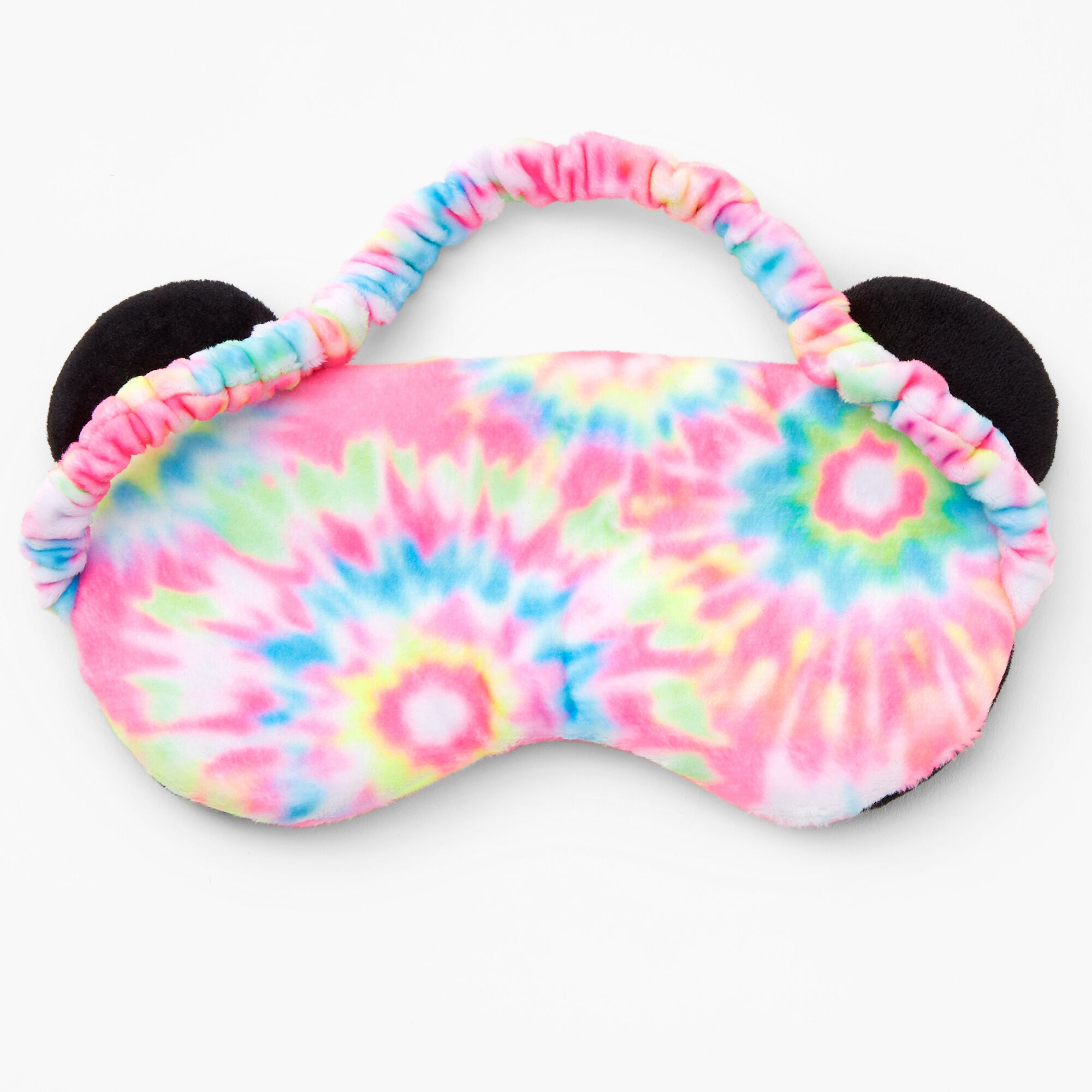 Tie-Dye Panda Sleeping Mask - Rainbow,