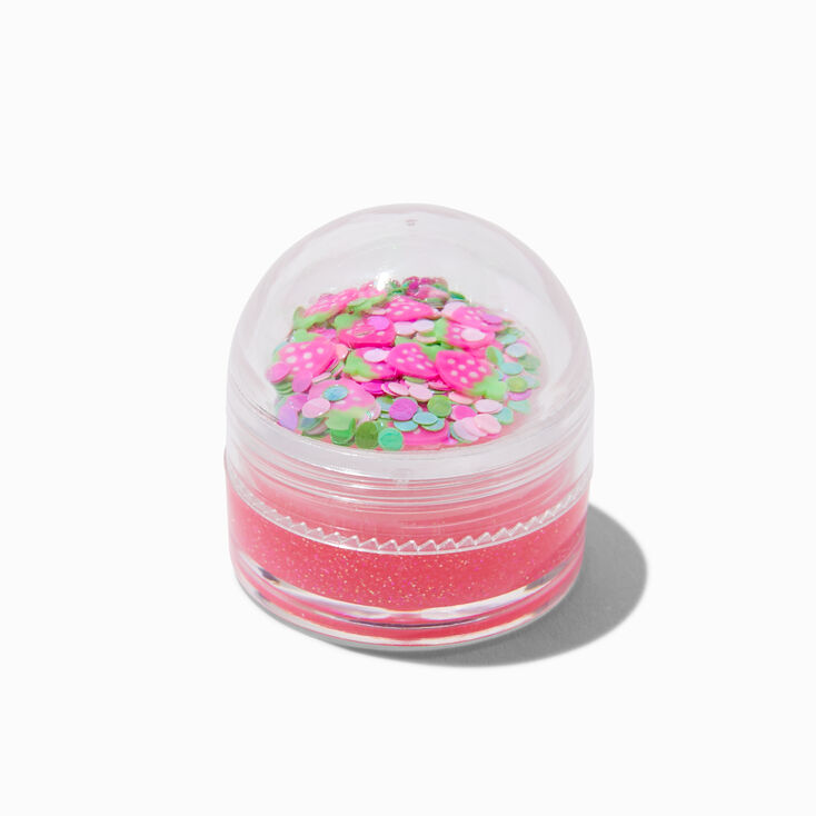 Claire&#39;s Club Pink Shaker Lip Gloss Pot,