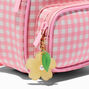 Claire&#39;s Club Pink Gingham Backpack,