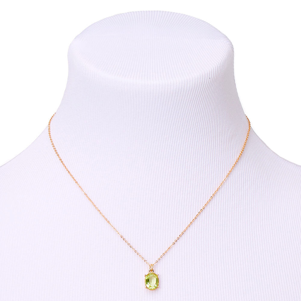 August Birthstone Jewellery Gift Set - Peridot, 3 Pack,