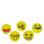 Emoji Erasers - Yellow, 5 Pack,