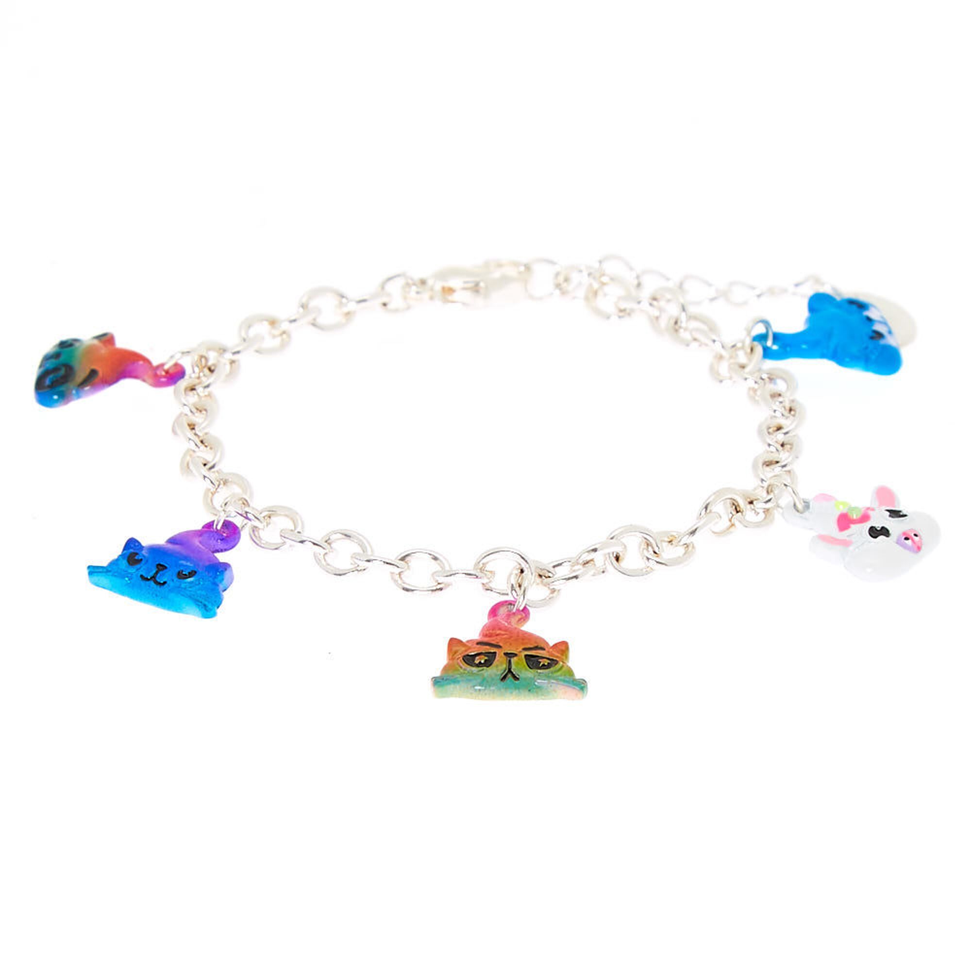 Poo Party Animal Charm Bracelet Claire S Us Poo Party Animal Charm Bracelet
