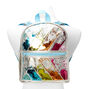 Chevron Rainbow Confetti Shaker Mini Backpack,