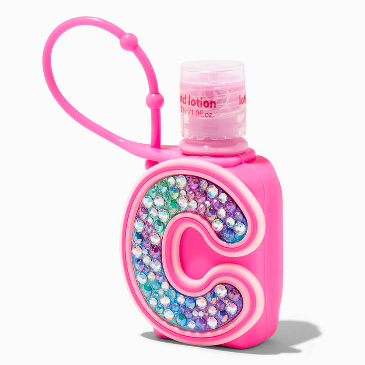 Initial Hand Lotion - Pink, C,