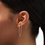 Mixed Metal Interchangeable Celestial Stud Earrings - 6 Pack,