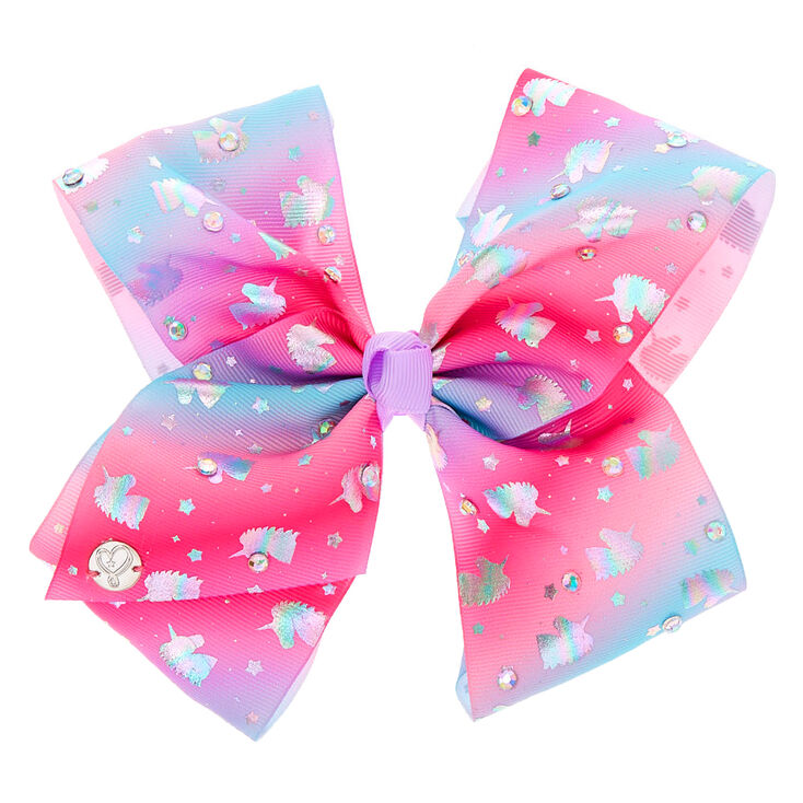 JoJo Siwa™ Large Shine Bright Like A Unicorn Signature Hair Bow