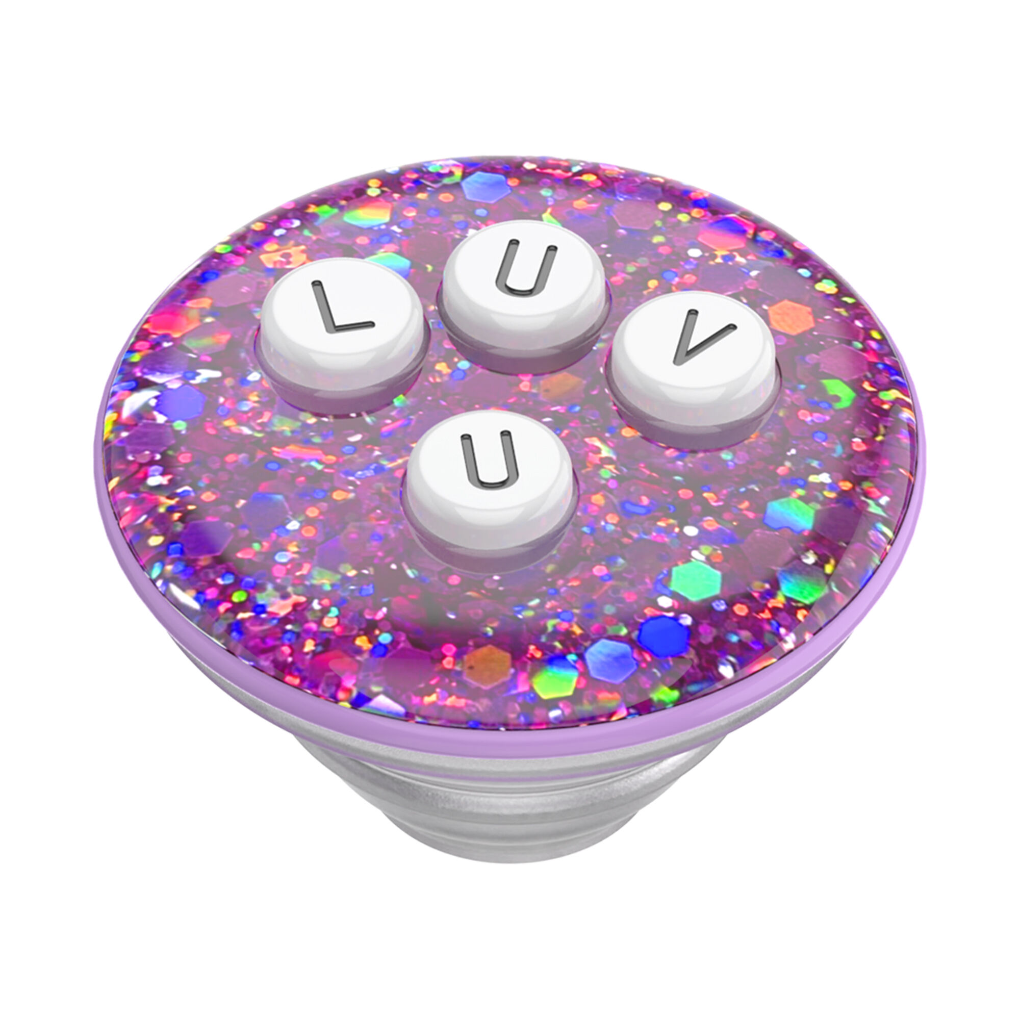 PopSockets® PopGrip - Alphabet Soup LUV U,