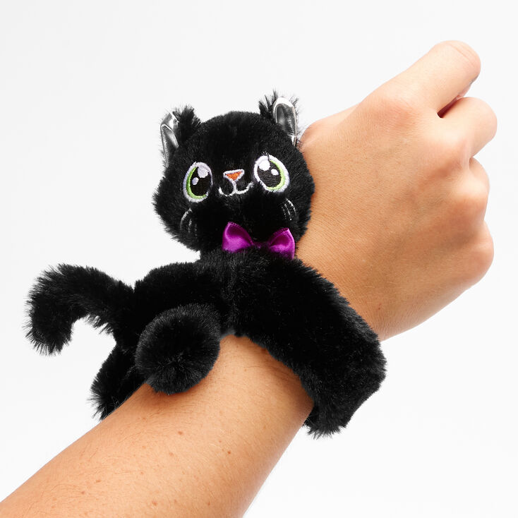 Huggie Cat Slap Bracelet - Black,