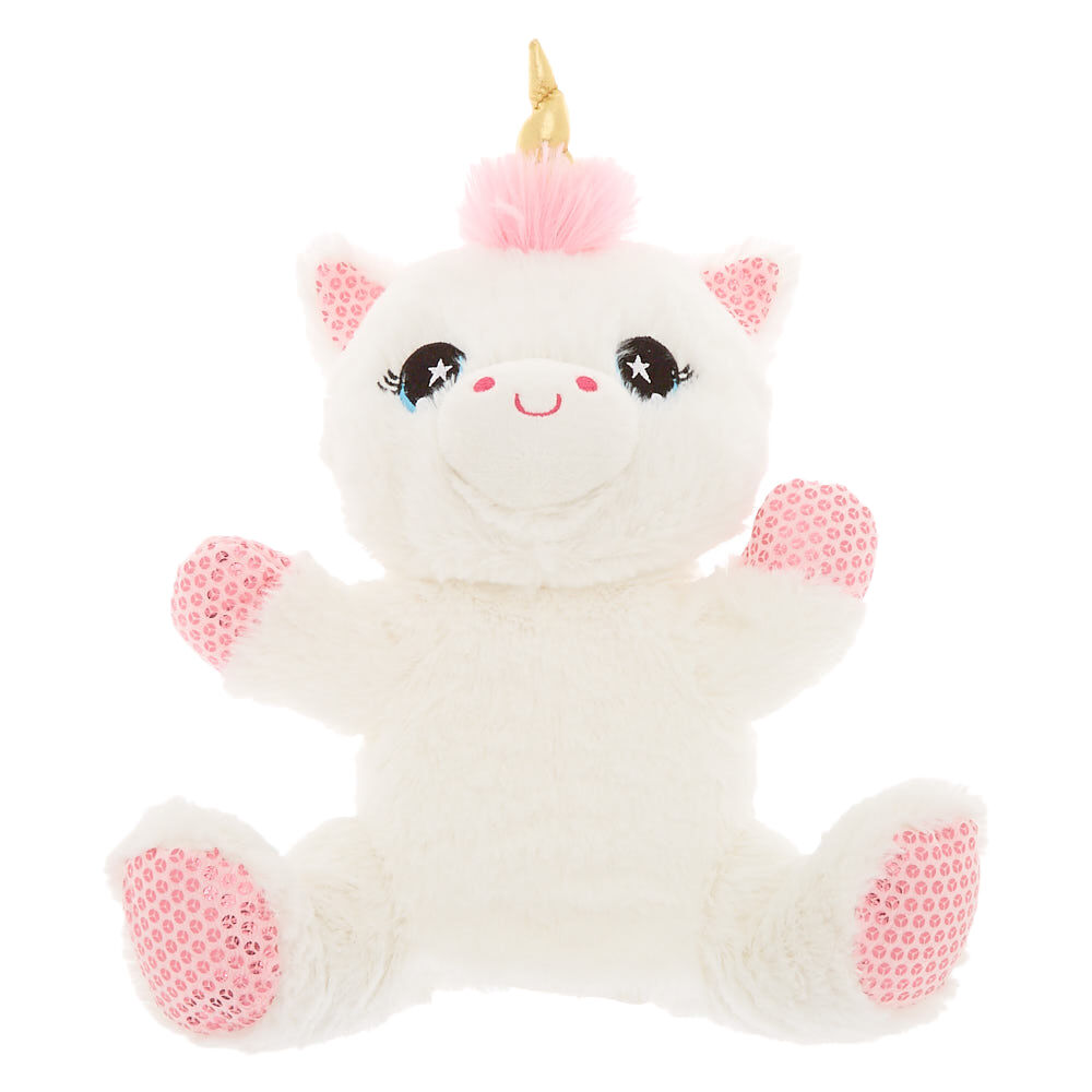 claire's unicorn plush