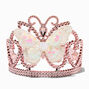 Diad&egrave;me rose papillon &agrave; sequins blancs Claire&#39;s Club,
