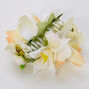 Muted Tropical Flower Hair Claw,