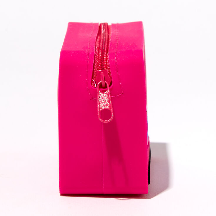 Pink Cassette Jelly Coin Purse,